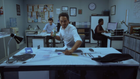 "Naked Juice - Office" directed by Olivier Gondry