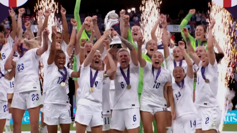 "Lionesses How Football Came Home" directed by De Villeneuve Poppy